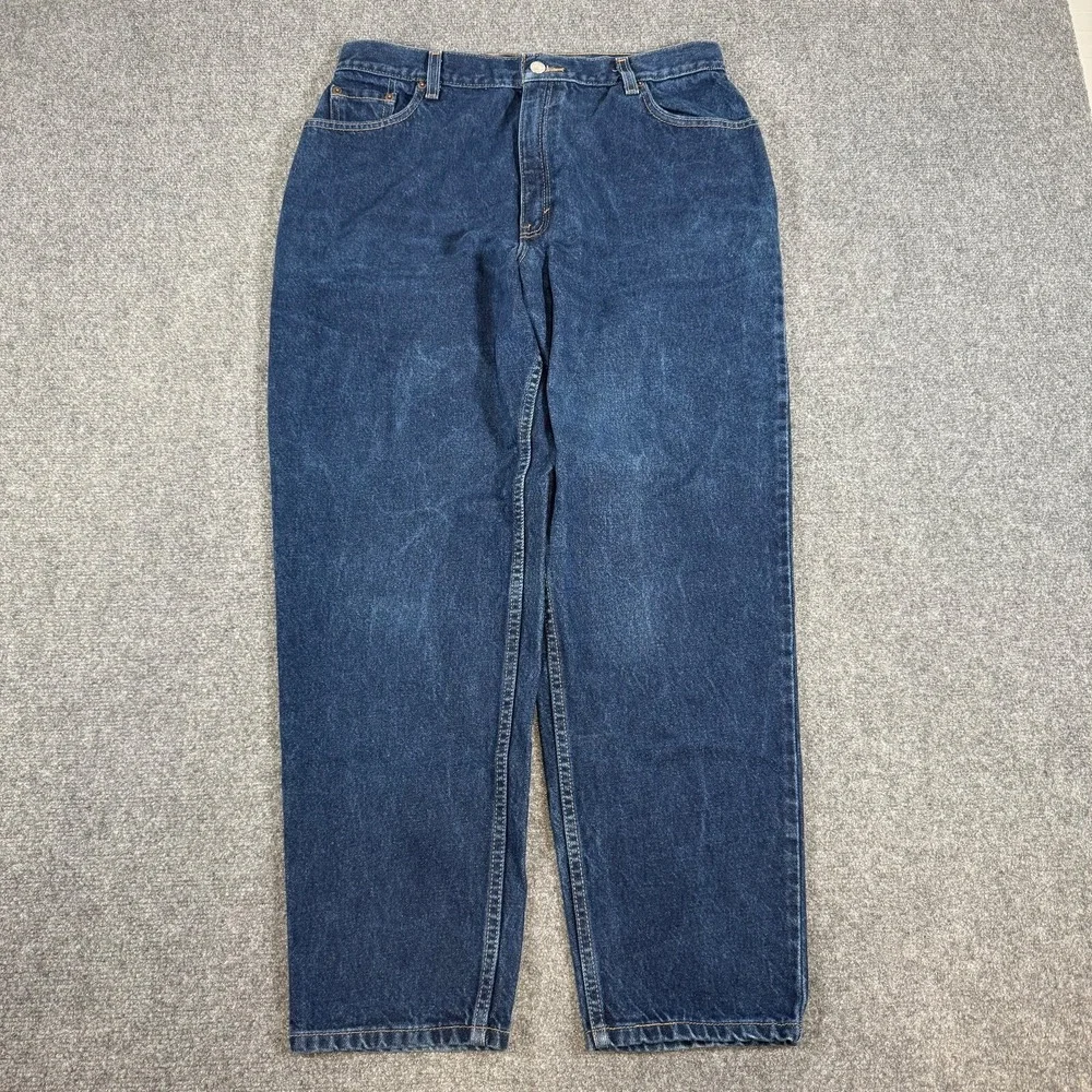 Vintage Levi's Jeans Womens‎ S (34x29) 550 Tapered Mom Relaxed 90s Medium Wash